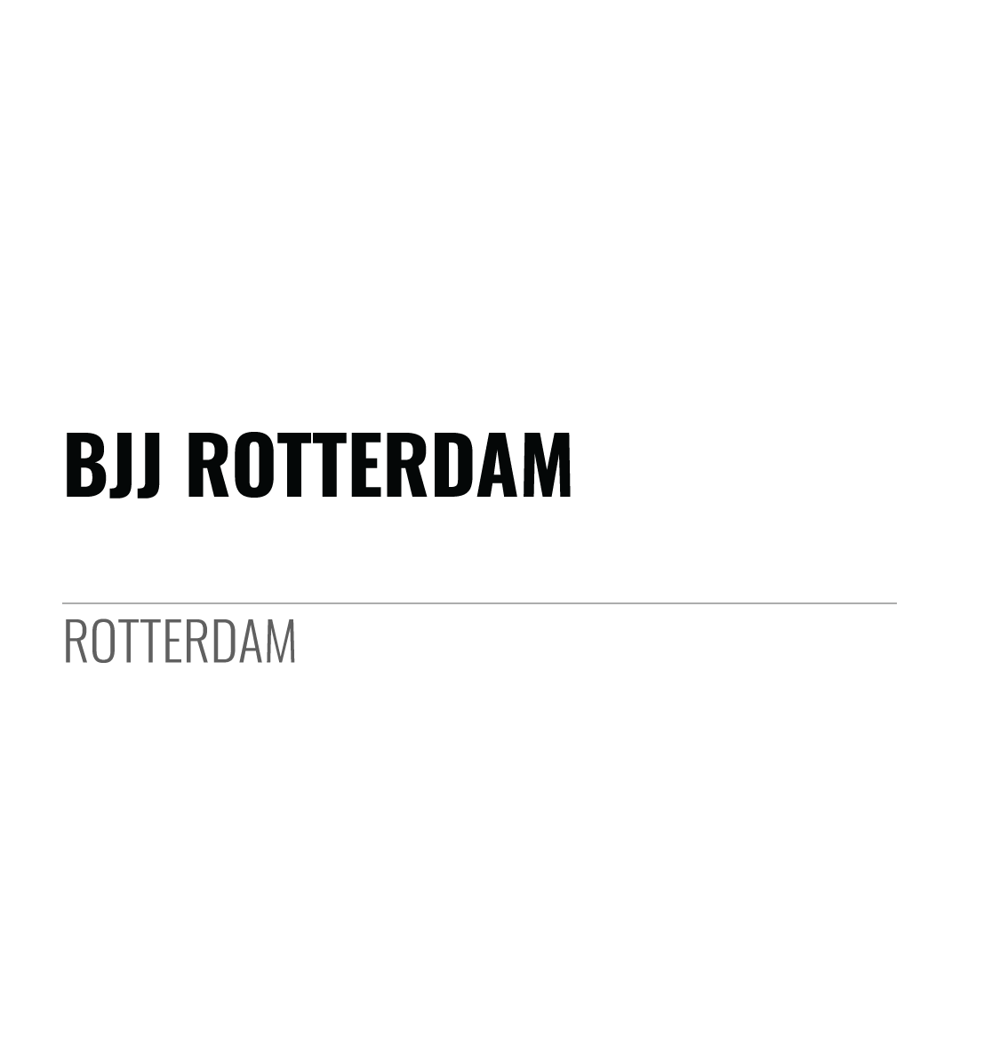 BJJ Rotterdam